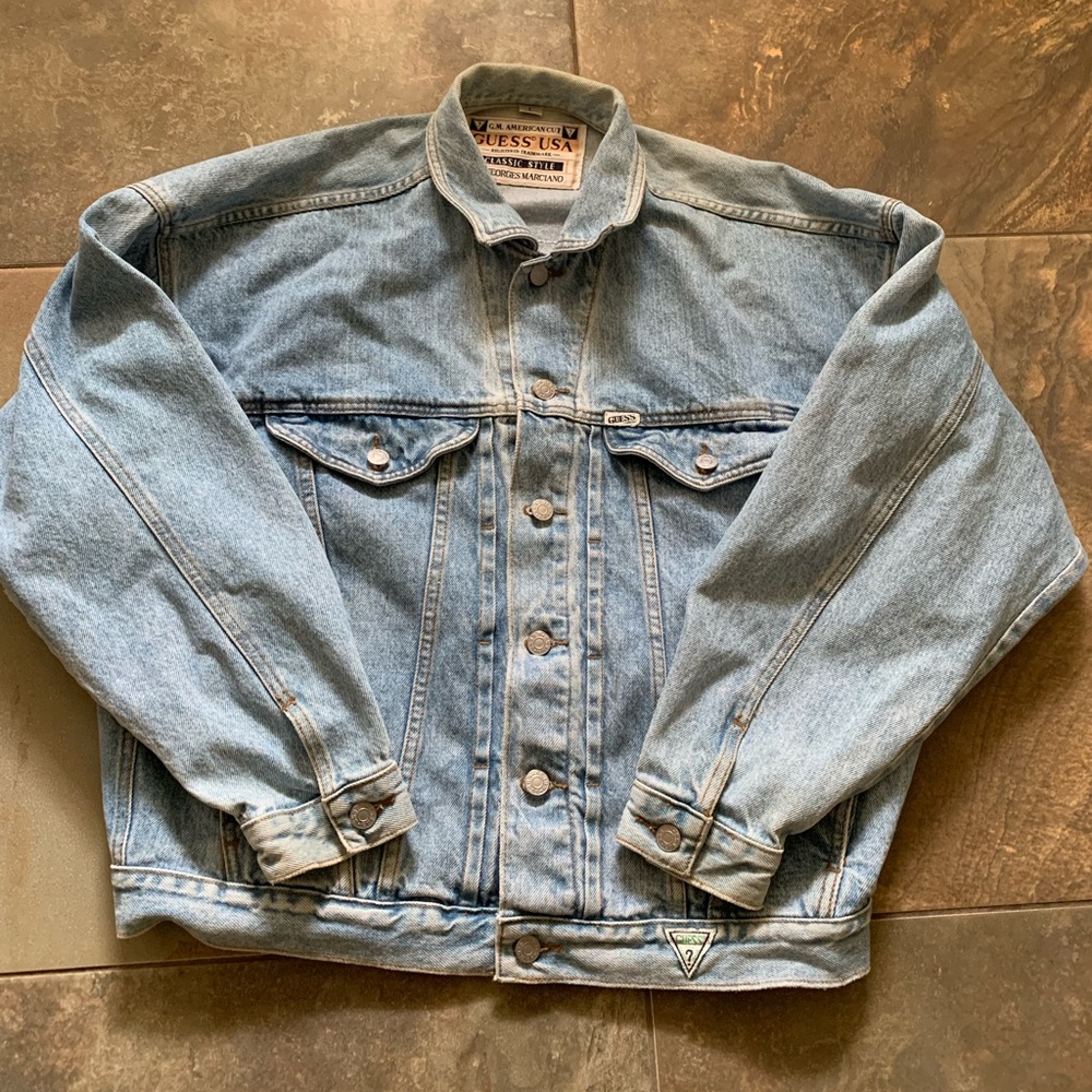 Guess denim jacket size L